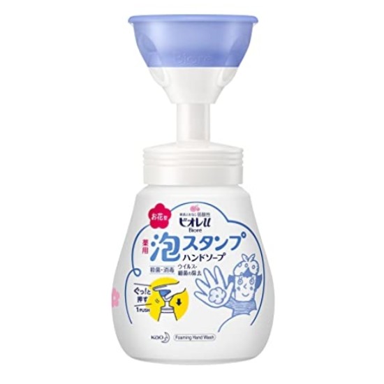 Skystas antibakterinis vaikų rankų muilas-putos Biore U 240ml.